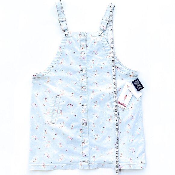 NWT Celebrity Pink women's pinafore button down dress // size 3XL - Picture 5 of 6